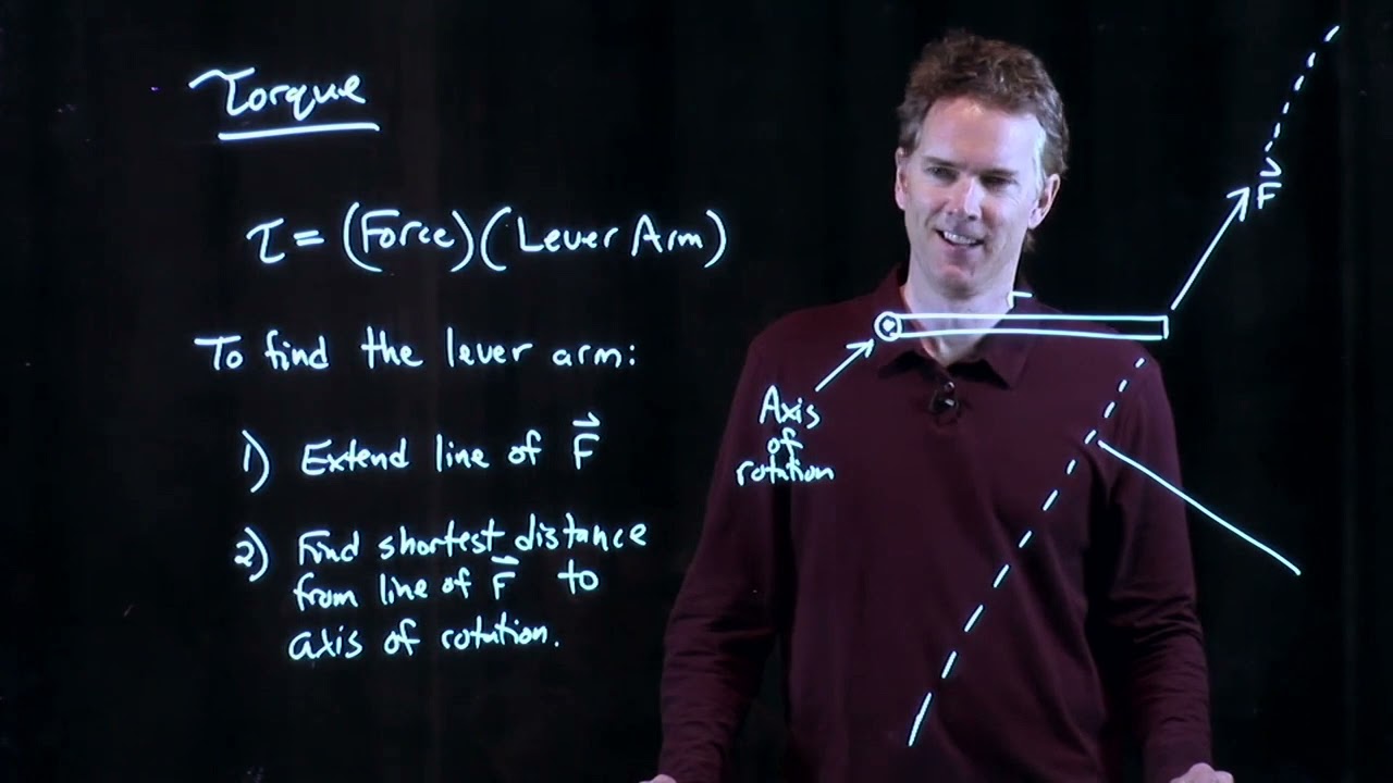Torque = Force Times Lever Arm | Physics with Professor Matt Anderson | M12-06