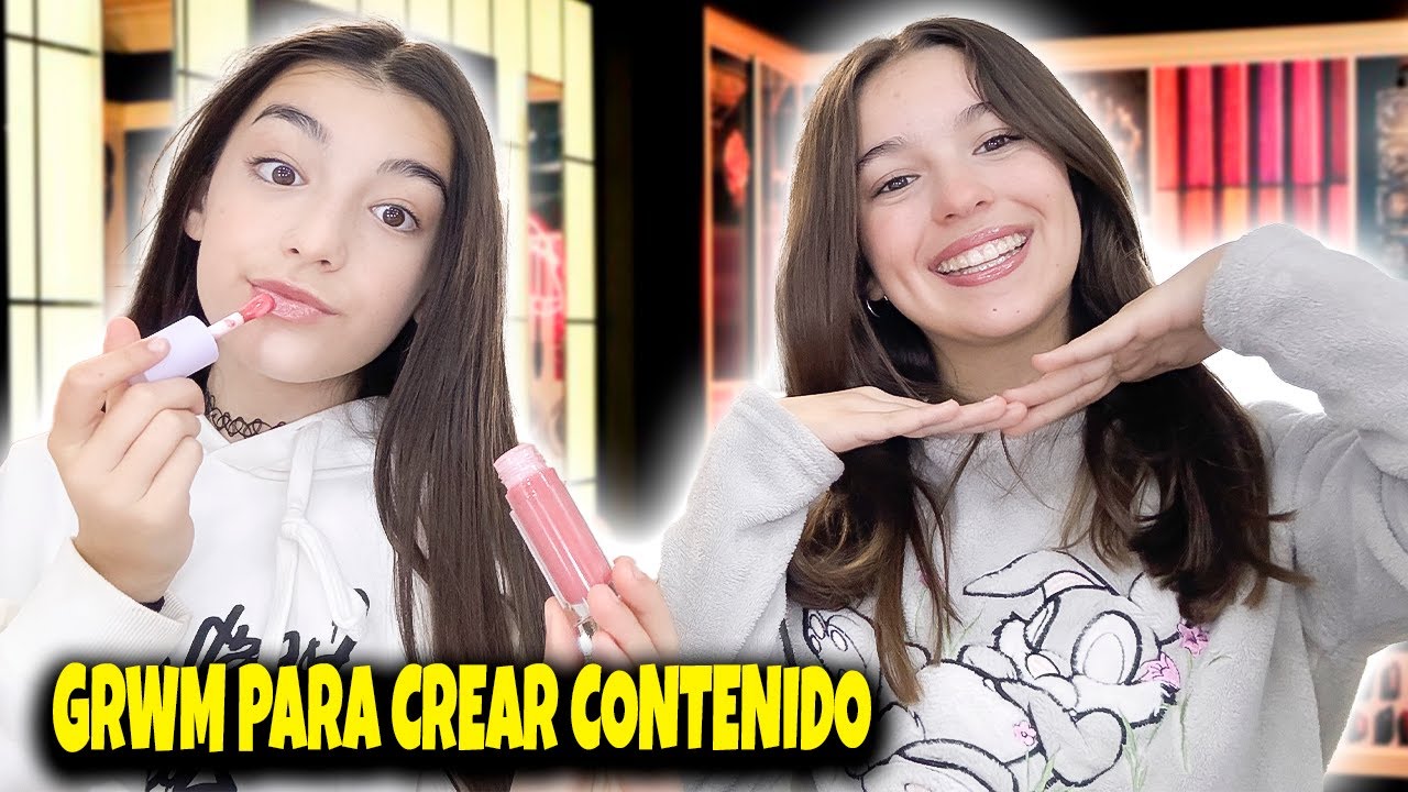 GRWM PARA CREAR CONTENIDO EN REDES SOCIALES*asi lo hacemos nosotras*