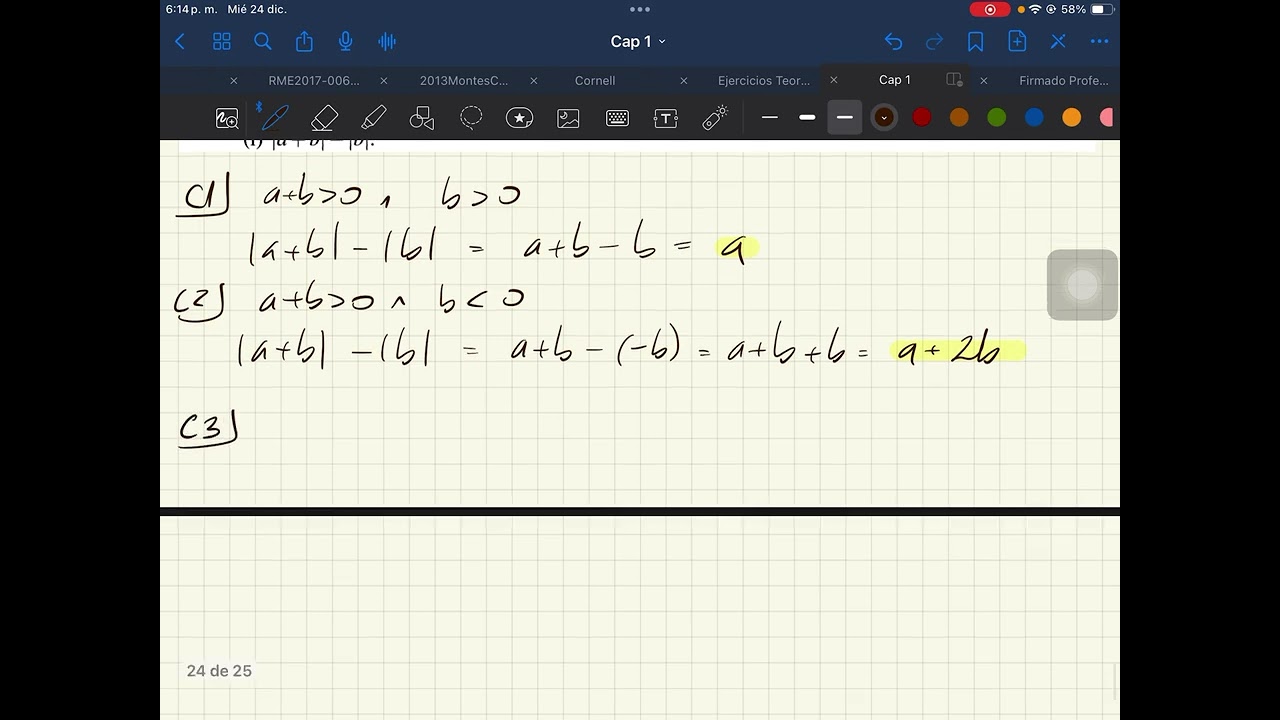 SOLUCIÓN Problema 10 - Capítulo 1 CALCULUS Spivak (Parte I)