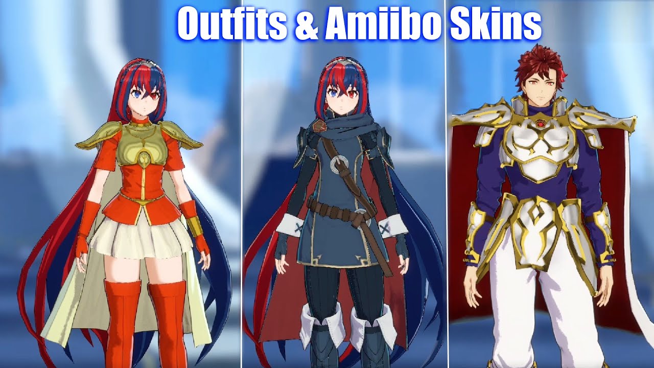 Fire Emblem Engage - All Unlockable Outfits & Amiibo Costumes