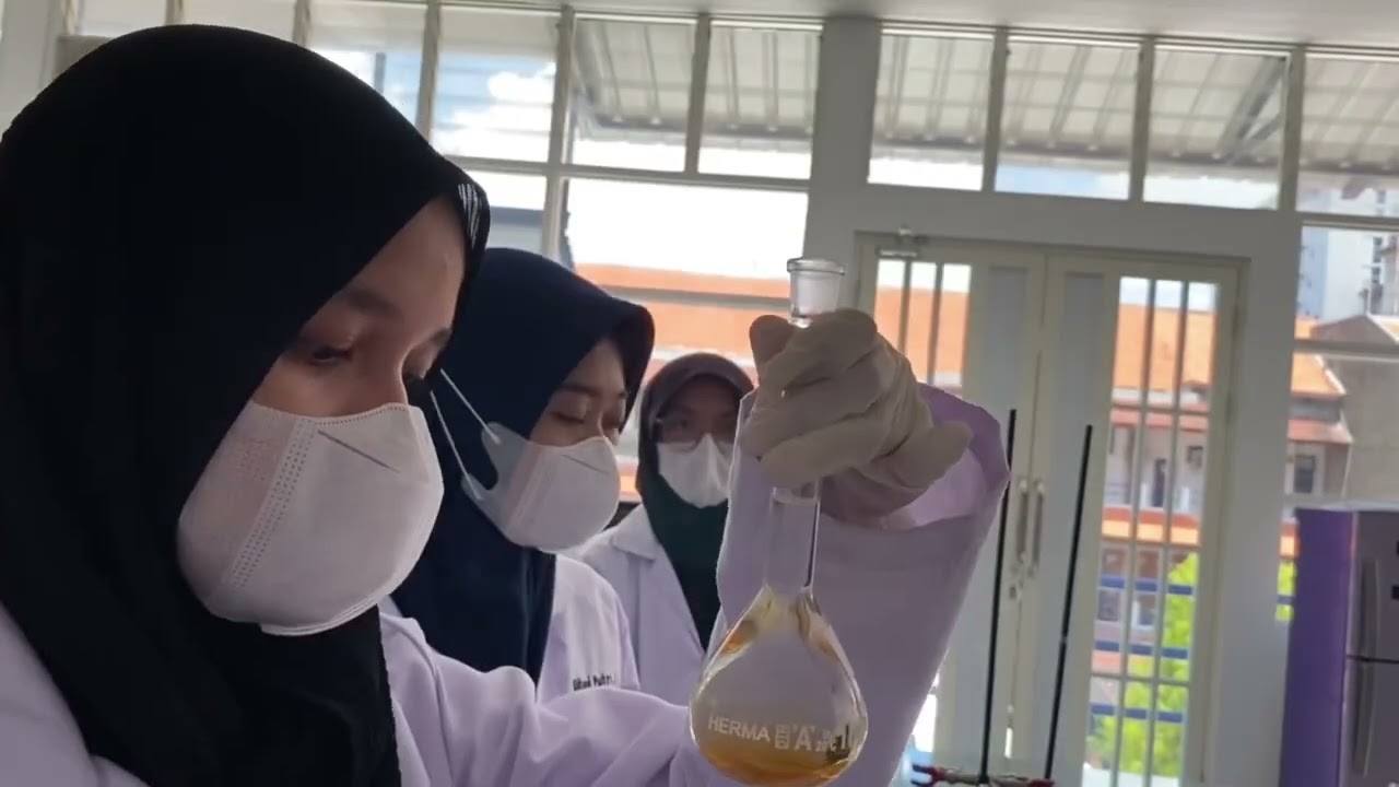 Praktikum Uji Protein Sampel Tempe Mentah dan Tempe Goreng Metode Kjeldahl
