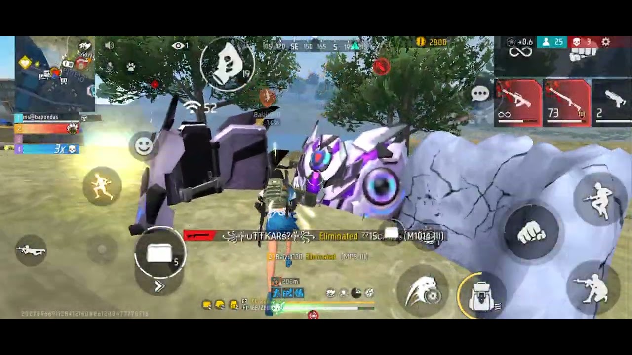 4 kills in MASTER RANK ||GARENA FREE FIRE MAX 