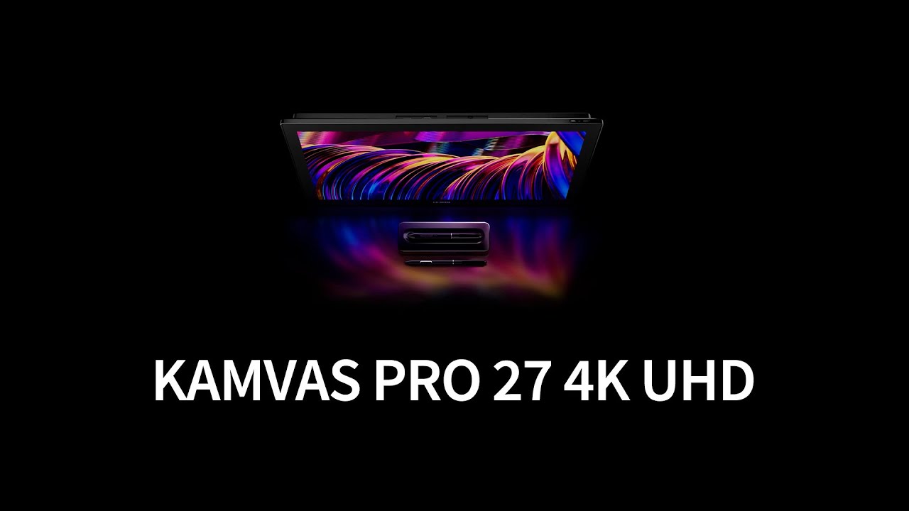 휴이온 캄바스 프로 27 4k 언박싱 Huion KAMVAS Pro 27 4K