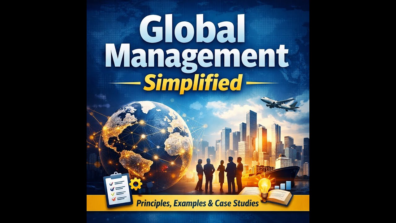 Principles of Management in a Global Context | Easy Explanation for Students