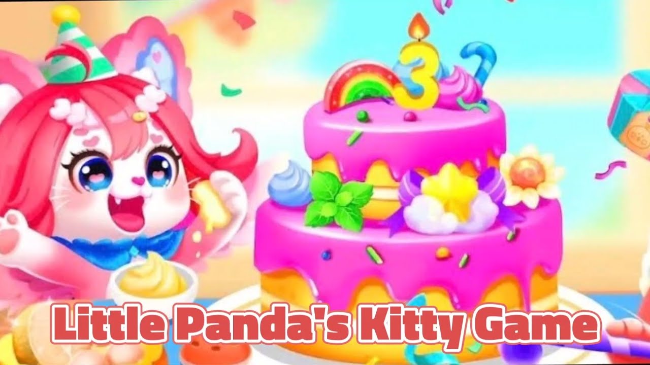 Little Panda's Kitty World / High-Quality Gameplay Video