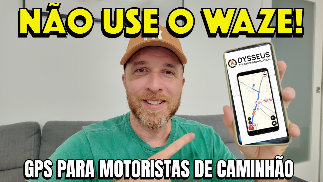 🚛 🇵🇹 📱 Pare de usar Waze e Google Maps! O GPS certo para caminhão está aqui