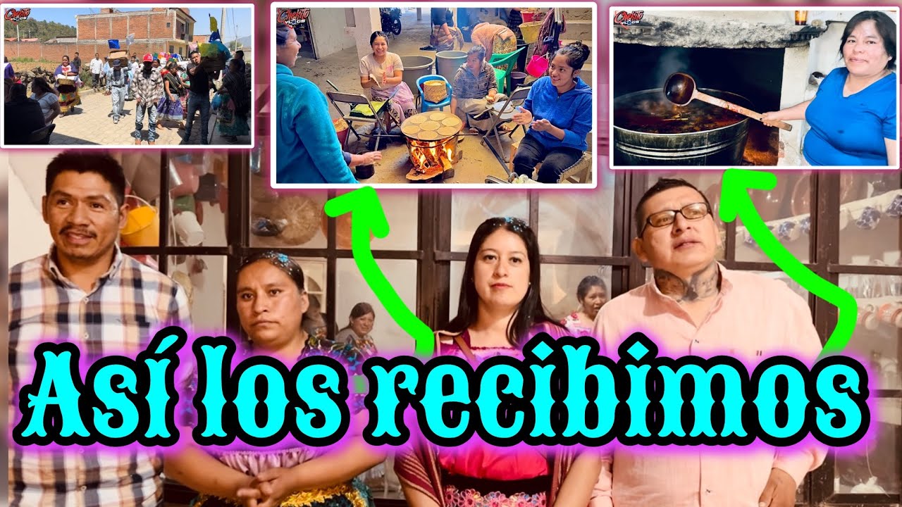 ASÍ LLEGARON DESDE OTRA COMUNIDAD A TRAER AGRADECIMIENTOS POR HABER ACEPTADO SER PADRINOS DE BODA🤩😍🤩