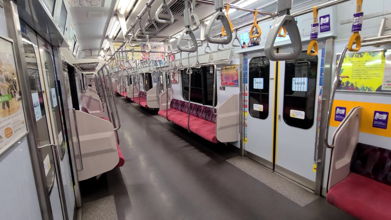 みなとみらい線 東急5050系 各駅停車 渋谷行き (元町・中華街駅⇒横浜駅) 日立IGBT-VVVF 5168F 走行音＆車内