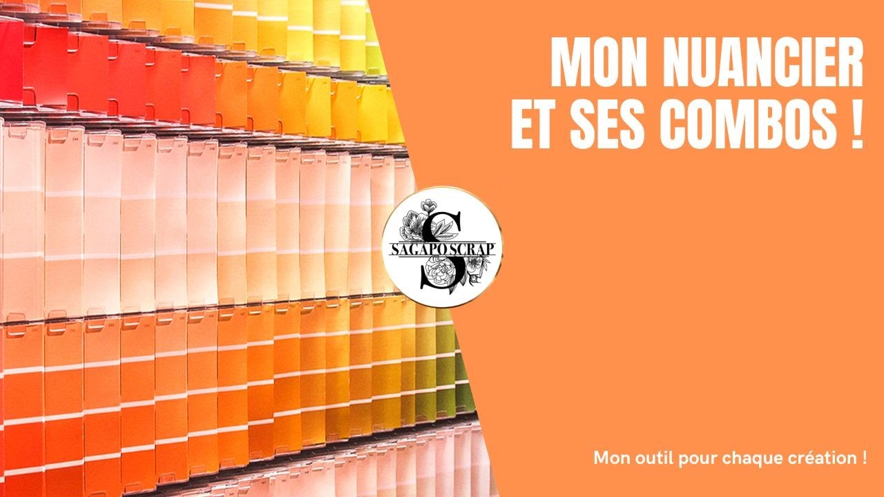 [TUTO] Mon nuancier en reliure à disque , avec combos pour répondre à tous les besoins couleurs !