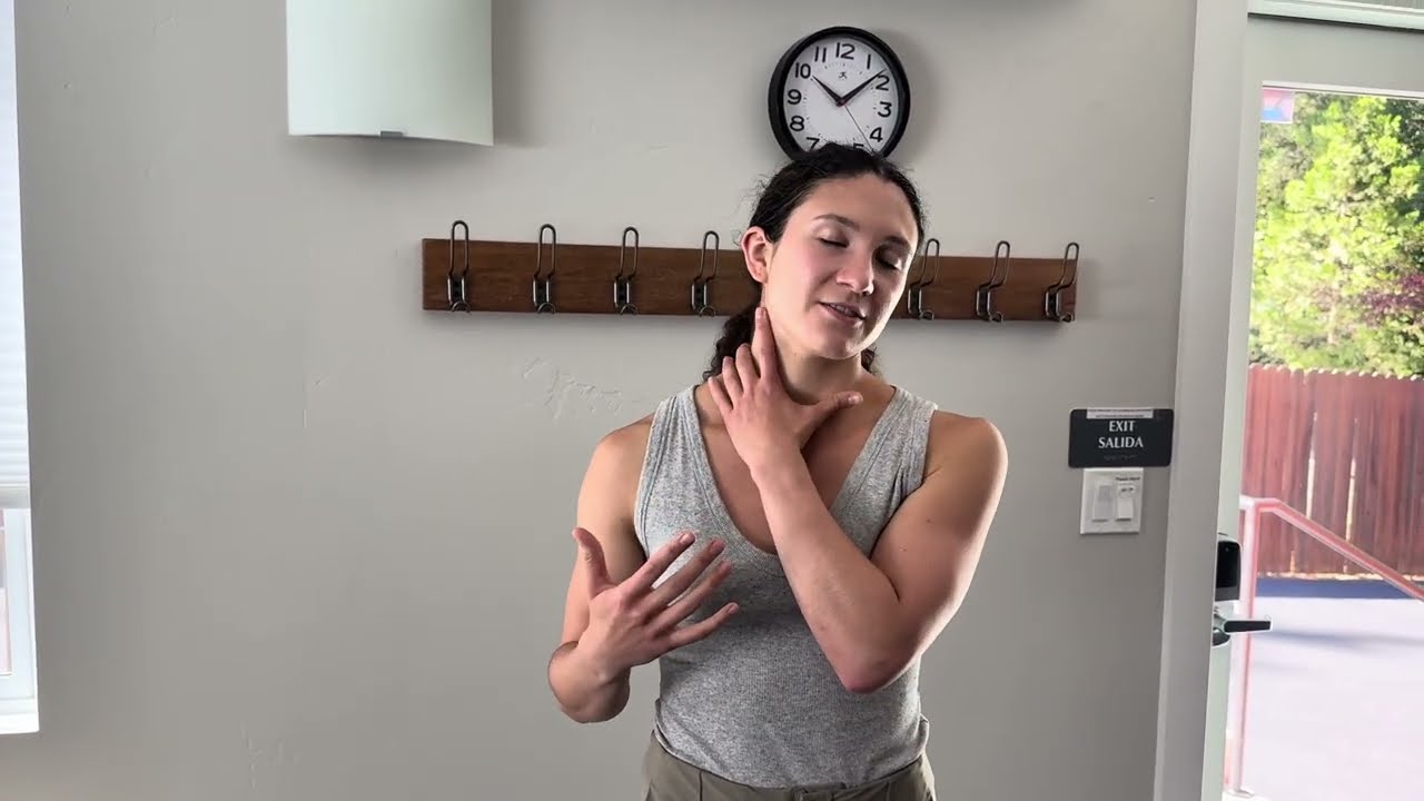 NECK, Level B: Neck stretch, two ways