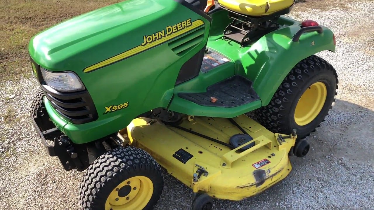 John Deere X595