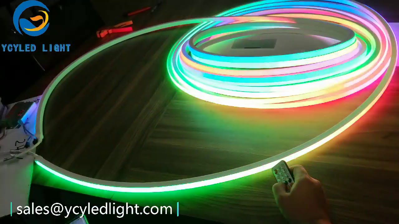 sm16703 ws2811 pvc extrusion waterproof led strip