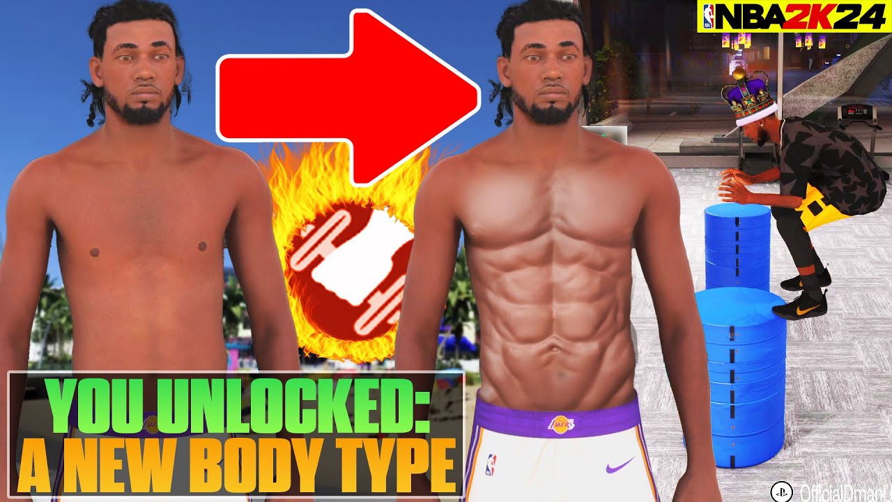How To Unlock A New MyPlayer Body Type on NBA 2K24