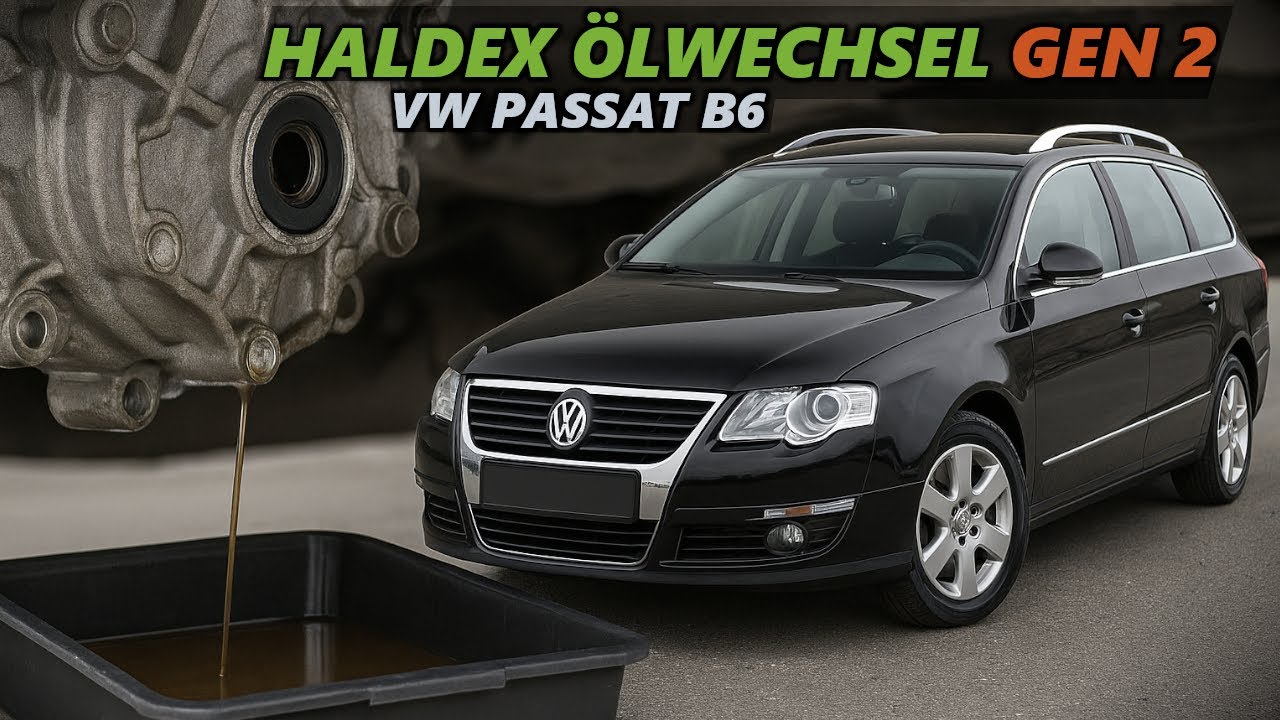 VW Passat B6 - 4 Motion Haldex Ölwechsel GEN 2 | So wird's gemacht! #car #tutorial #automobile