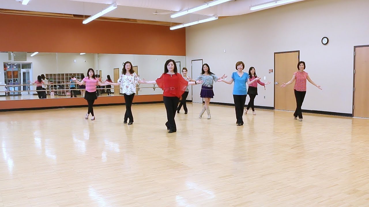 Red Is The Rose - Line Dance (Dance & Teach)