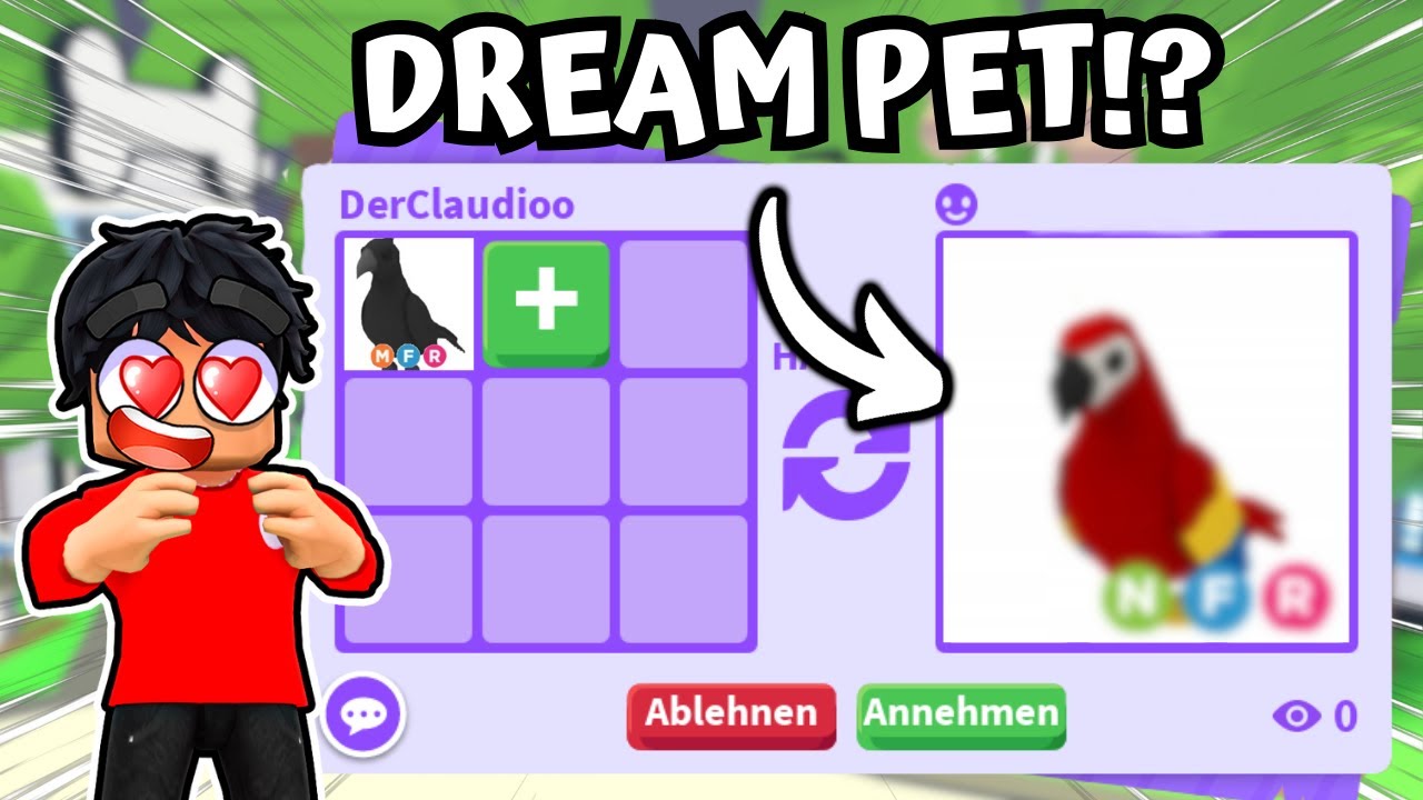 ICH HABE MEIN DREAM PET in ADOPT ME! | Roblox Deutsch