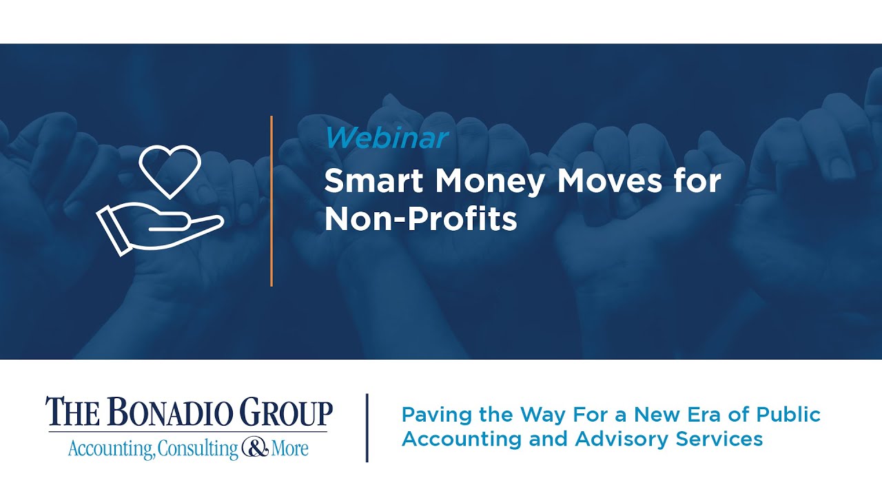 Smart Money Moves for Non-Profits (Recording)
