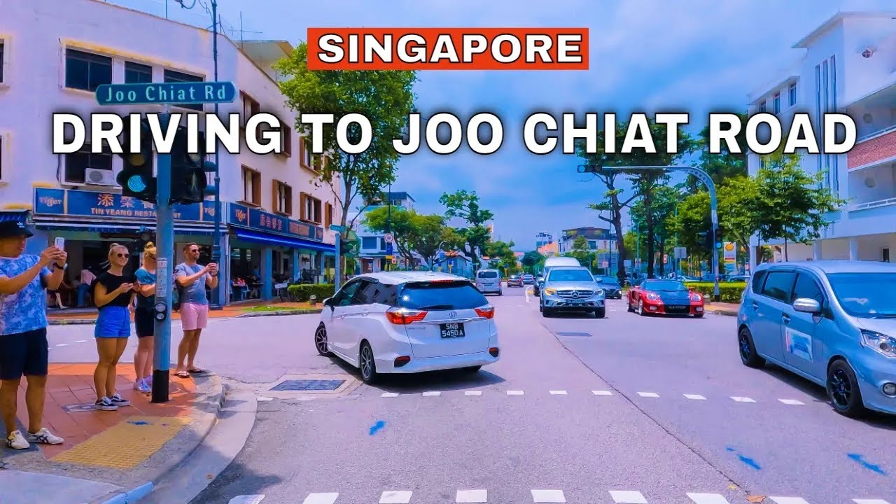 Singapore City Driving Tour | Driving to Joo Chiat Road
