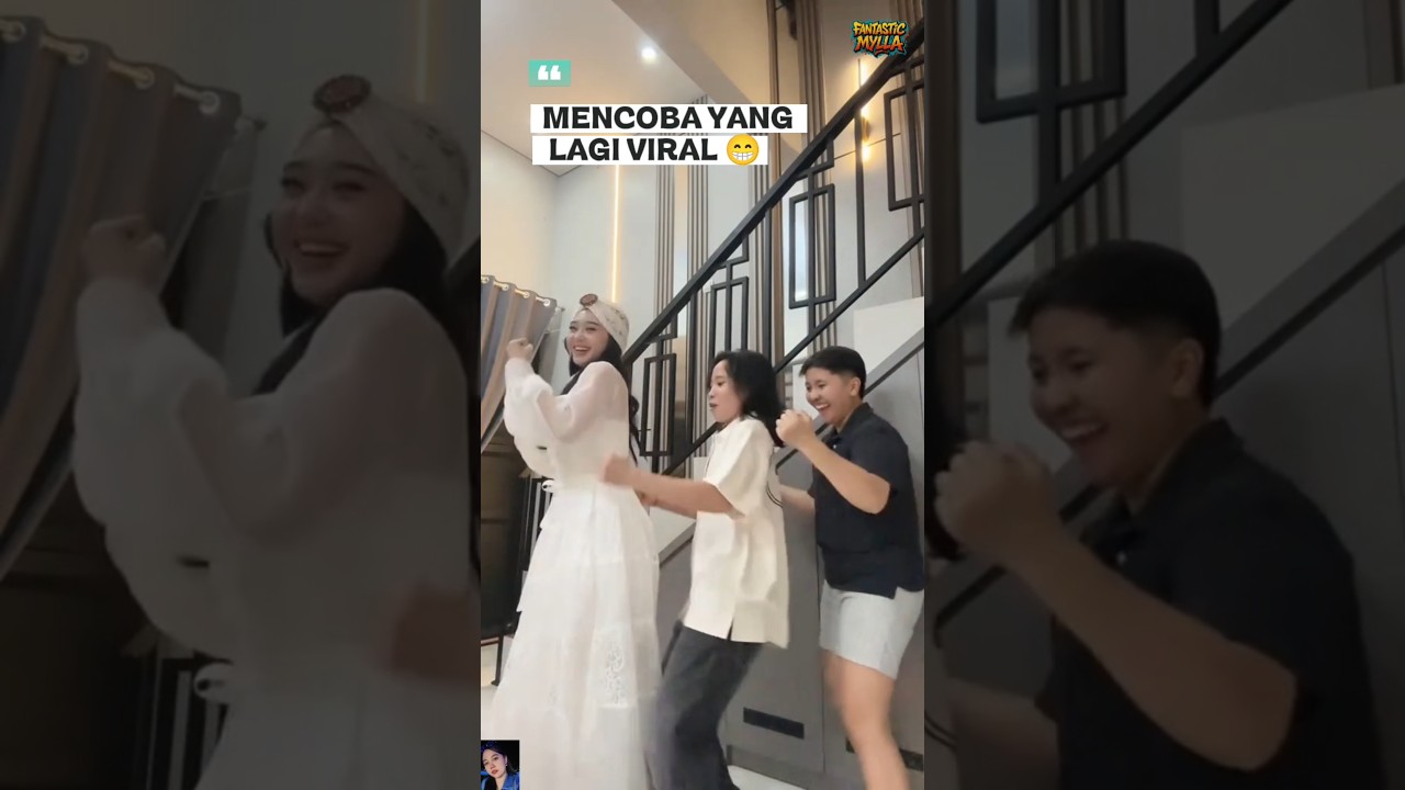 Mencoba yang lagi viral 😁 #difarinaindra #nahdatululama #trendtiktok