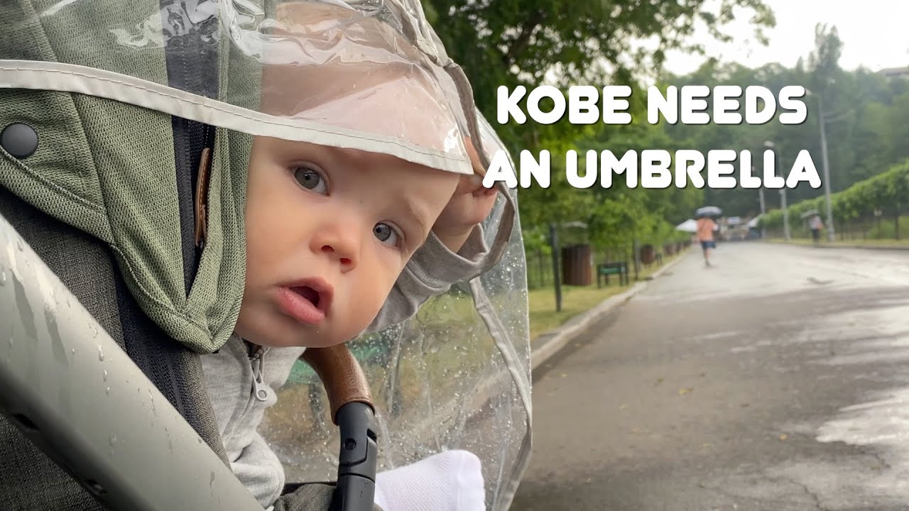 First Walk In The Rain With My Baby and My Dog