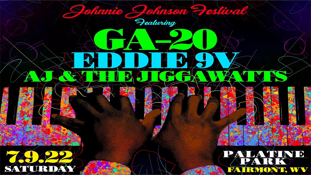Performance: Eddie 9v | Johnnie Johnson Festival | Live Music Palatine Park In Fairmont, WV