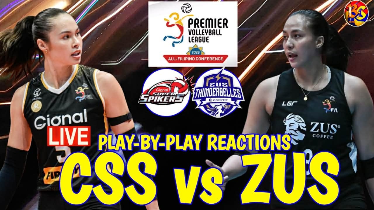 CIGNAL vs ZUS COFFEE I PVL AFC 2026 I PLAY-BY-PLAY REACTIONS