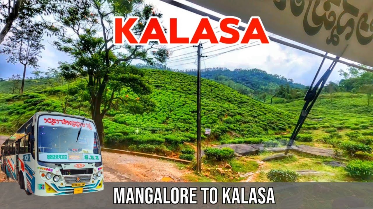 MANGALORE TO KALASA by Express Bus | Beautiful Scenic Journey | Kudremukh National Park 🏞️