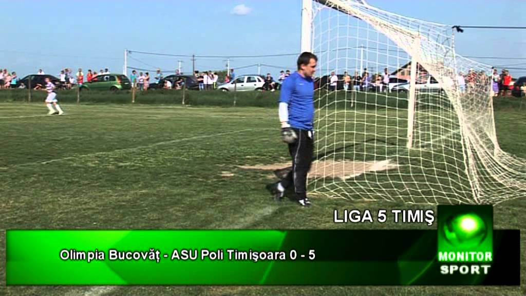 Distracţie în Liga 5 Timiş, Olimpia Bucovăţ -- ASU Poli Timişoara 0 -- 5