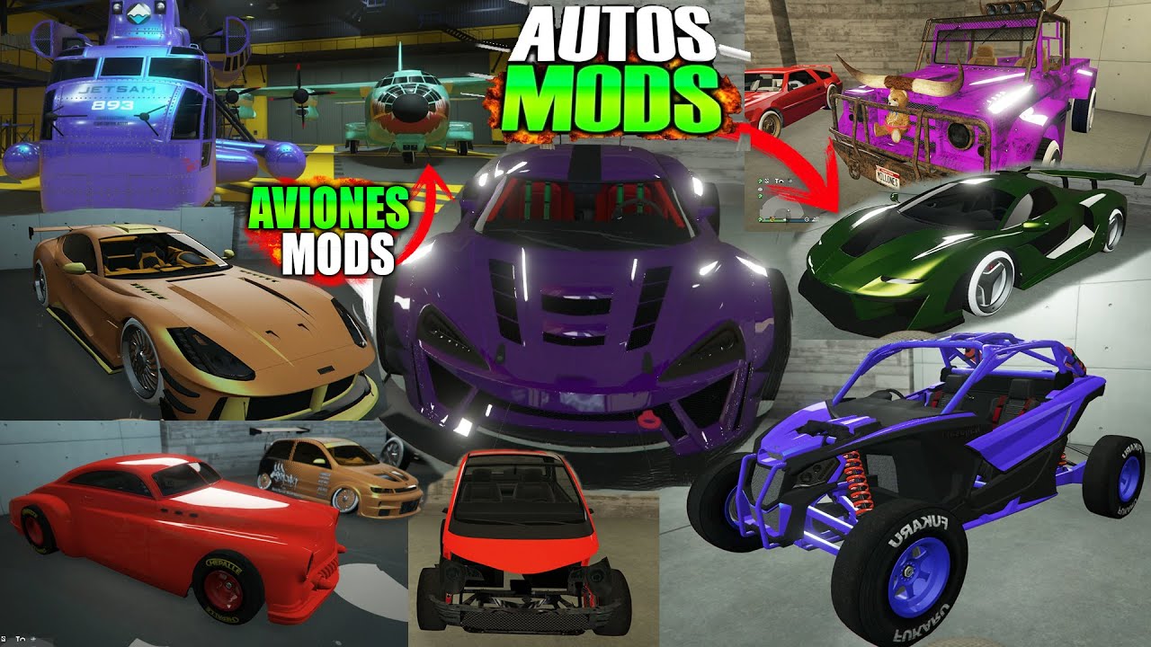 Este SUSCRIPTOR TIENE AUTOS Y AVIONES MODS INCREIBLES! 😱 - GTA 5 ONLINE AUTOS MODS #6 EPISODIO