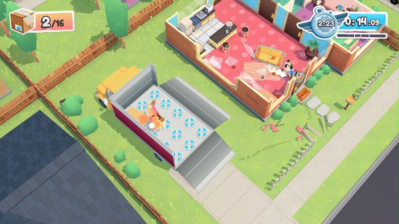 Moving Out Holly's Home Platinum Time 2 Player Co-op