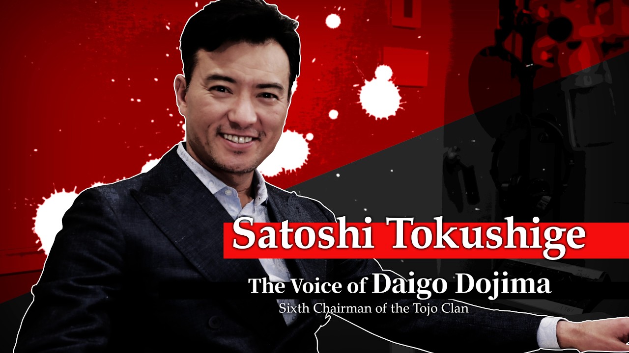 Yakuza Kiwami 3 & Dark Ties | Voice of Daigo Dojima - Satoshi Tokushige Interview