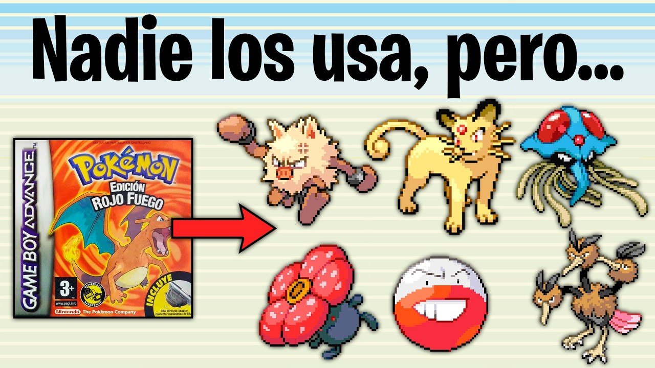 Construí un Equipo Con Pokémon que Nadie Usa pero Que Son Muy Buenos!
