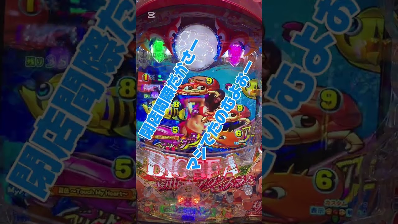 大海物語5のアグネスの遊タイムを撮影してみた