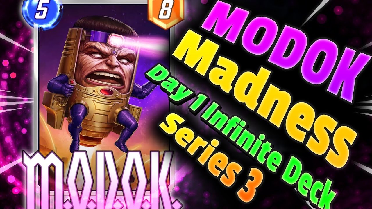 MODOK Madness - Day 1 Infinite Deck - Marvel Snap