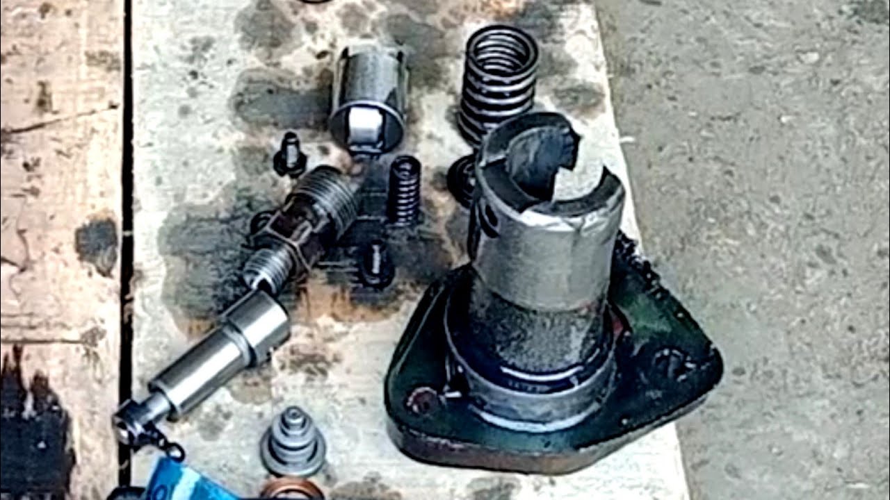 Saifing nozzle plunger setting.