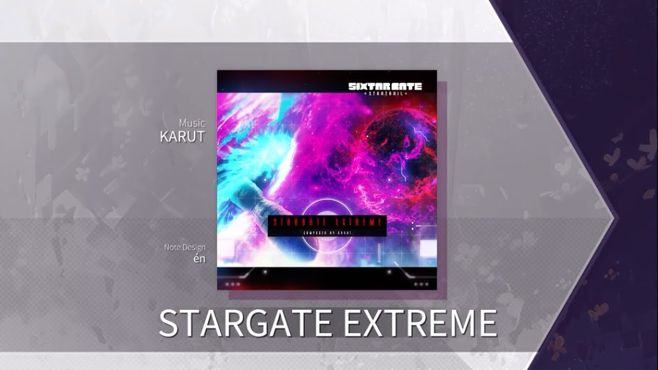 【Arcaea】 STARGATE EXTREME [Future 9] Chart View