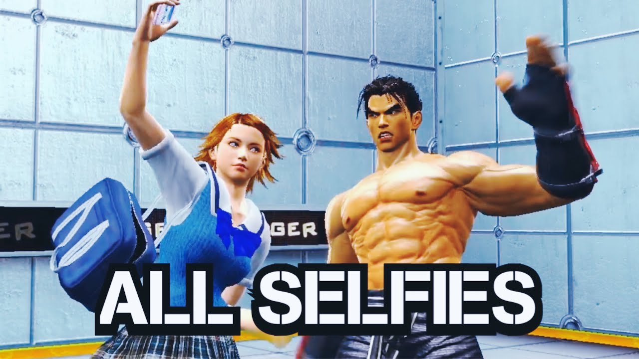 Tekken Tag Tournament 2 - Selfie Grab On All Characters (4K)