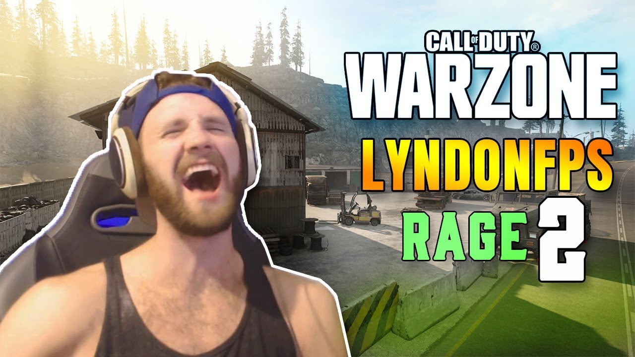 LYNDONFPS MODERN WARFARE WARZONE RAGE COMPILATION #2