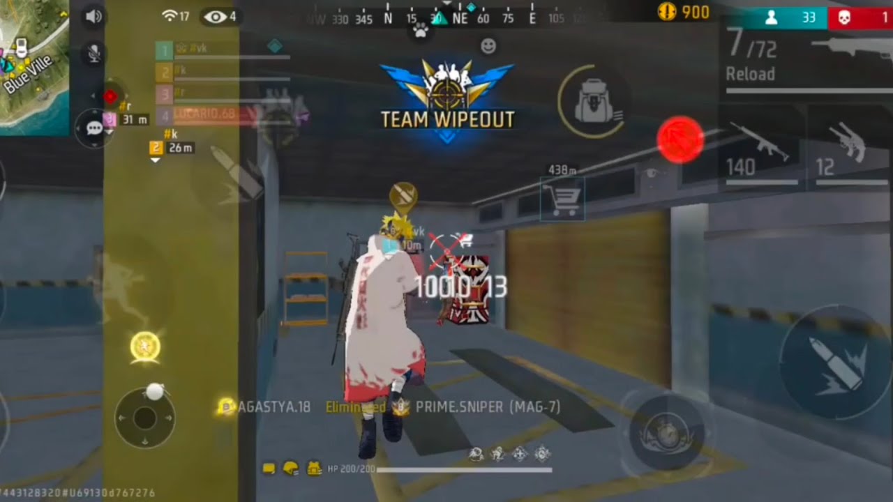 Raw pov of IGL | Tournament Highlights by mortal ff | 