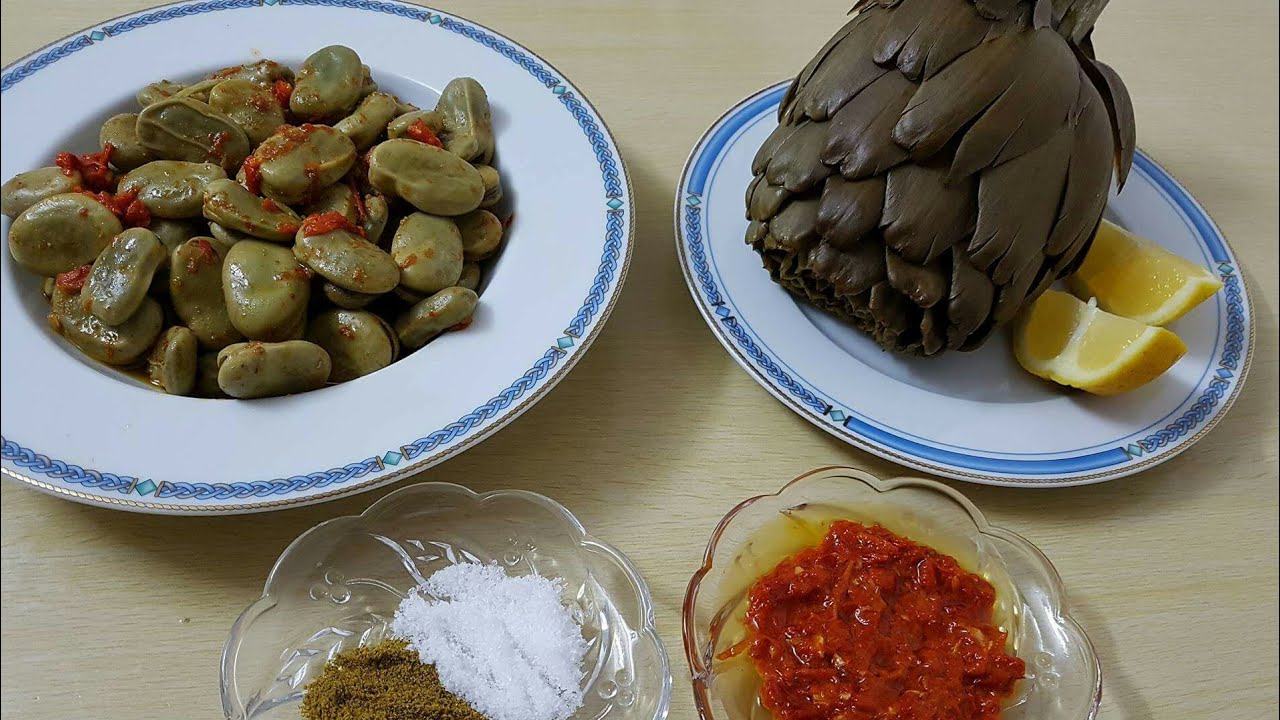 فول مدمس مع قنارية أكلة شعبية تونسية بنة