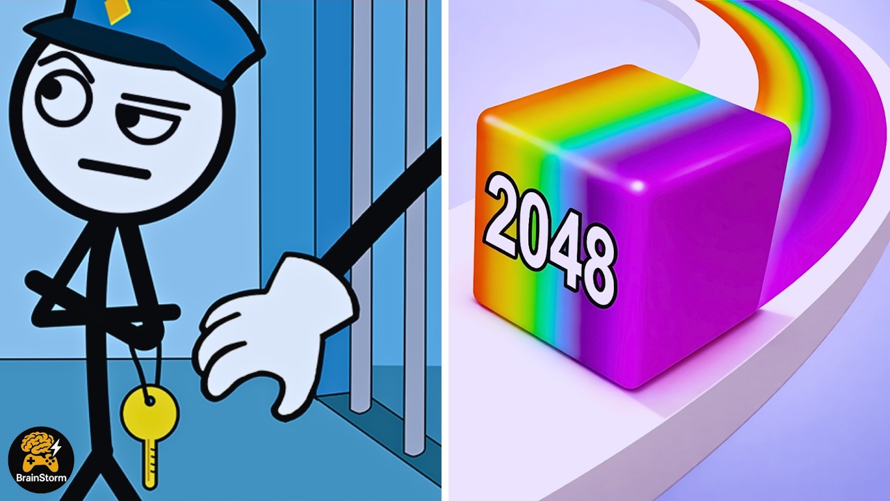 Thief Puzzle Vs Jelly Run 2048 | Max Gameplay | New Update(Android, iOS)