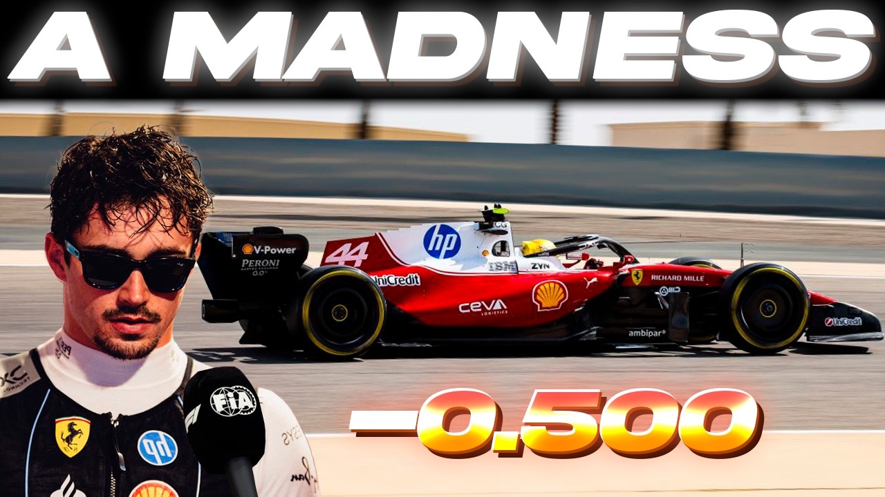 Leclerc, surprised by Hamilton's data with the SF26, half a second faster in Bahrain
