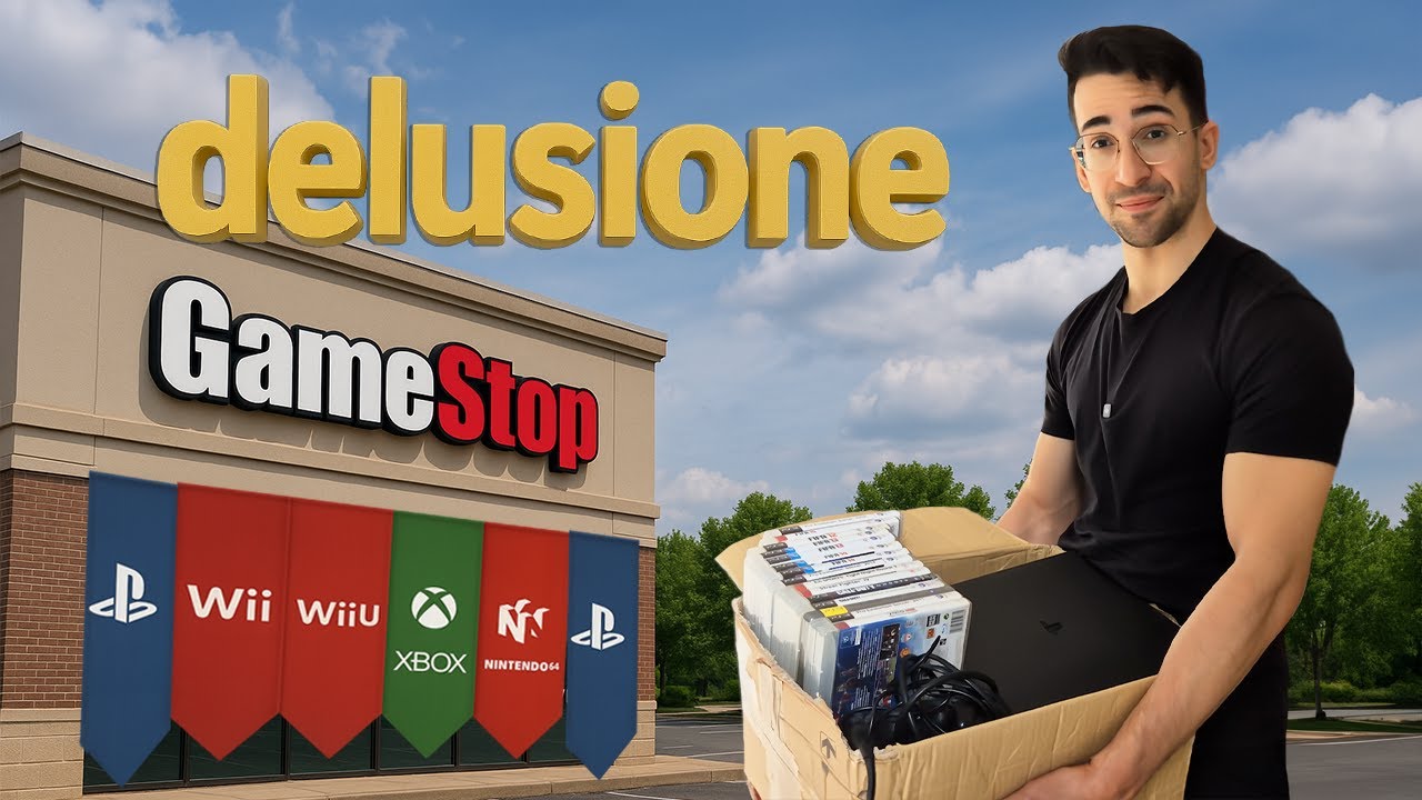 HO PORTATO una PLAYSTATION e 60 GIOCHI al GAMESTOP! Spoiler: non è finita bene.