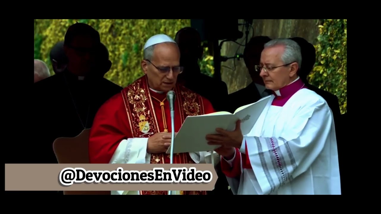 PAPA LEON XIV BENDICIE MOSAICO MARIANA DE SANTA ROSA DE LIMA #papaleonexiv #peru #video #catolico