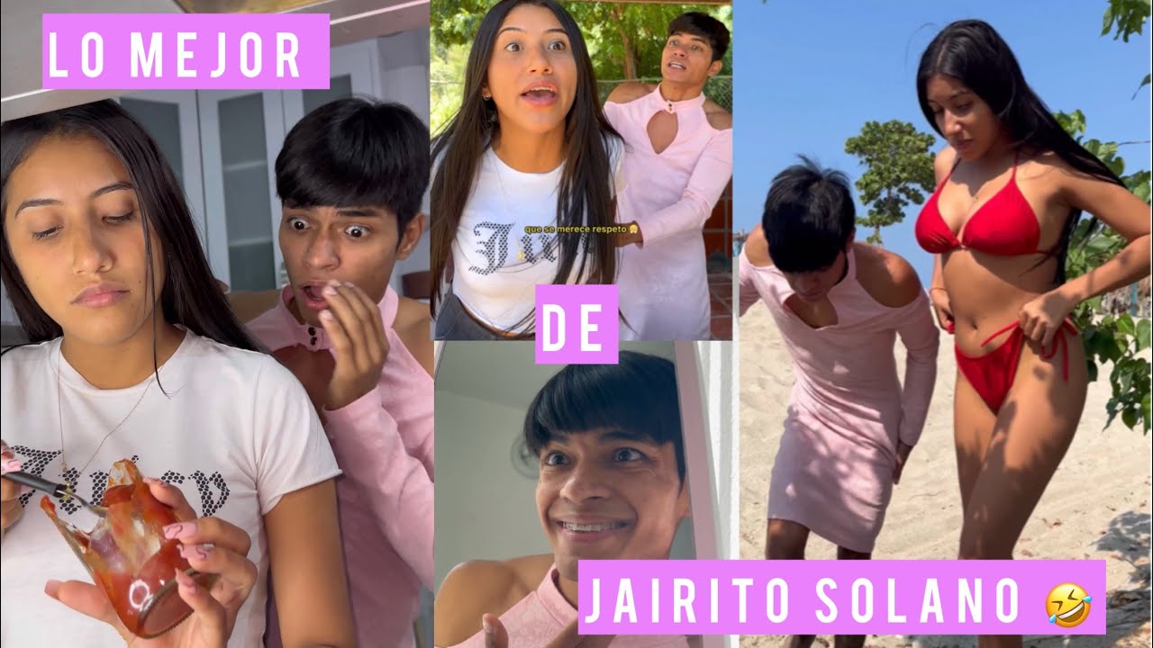 Los mejores videos de Jairito Solano y Aixa viera - AMIGAAAAA🤣🎭 #humor #comedia