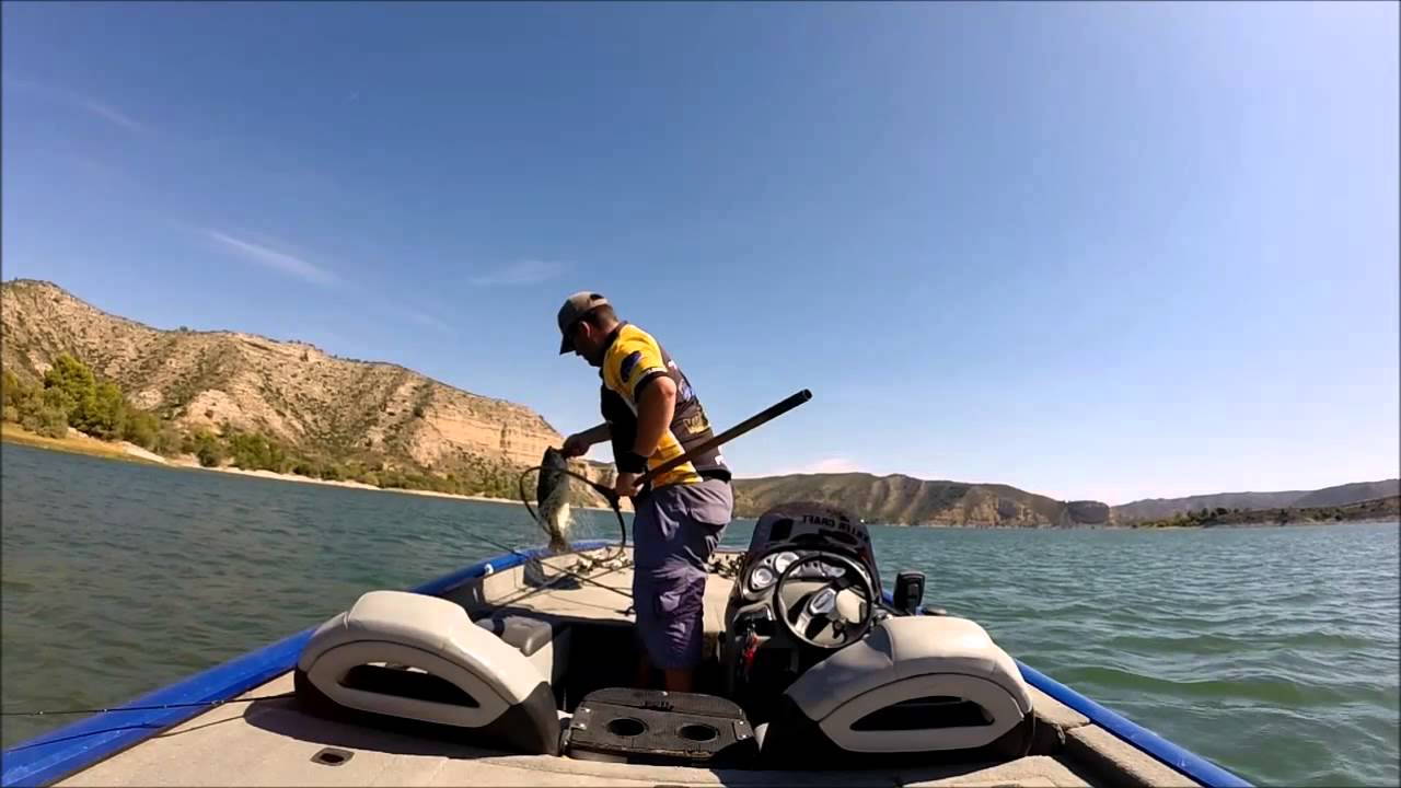 SCROUNGER LUCK E STRIKE, LAKE CASPE, SPAIN.