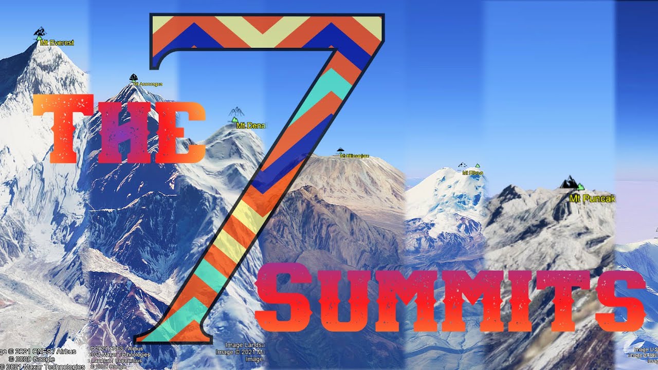 The Seven Summits - 7 Highest Mountain Peaks of Every Continent