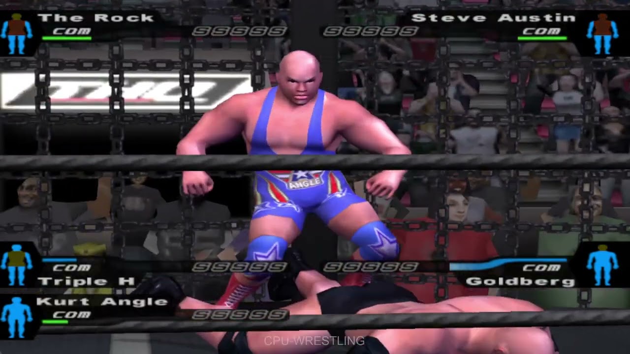 WWE SD! HCTP | ELIMINATION CHAMBER | Rock, Goldberg, Triple H, Stone Cold, Undertaker, Kurt Angle!