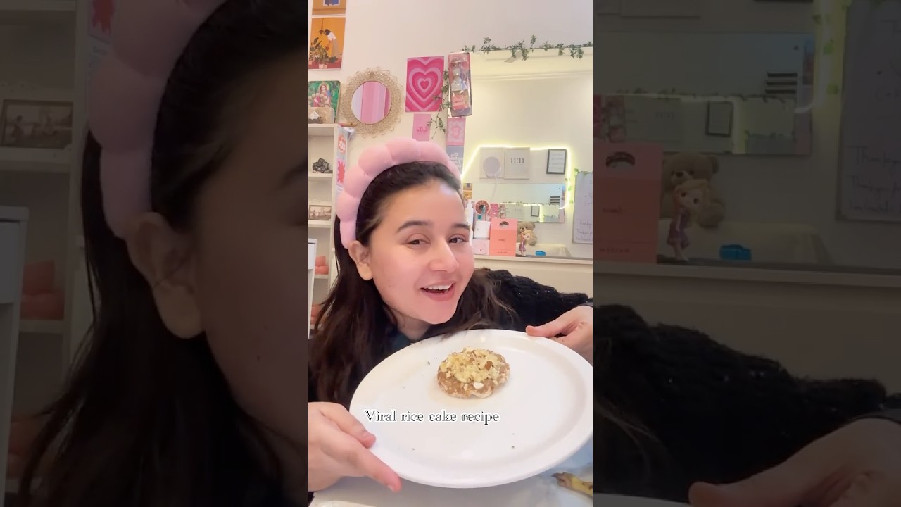 I tried viral rice cake recipe 🤌🏻⚡️| So good ￼