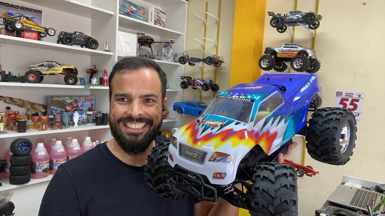 Como ligar um automodelo nitro novo?